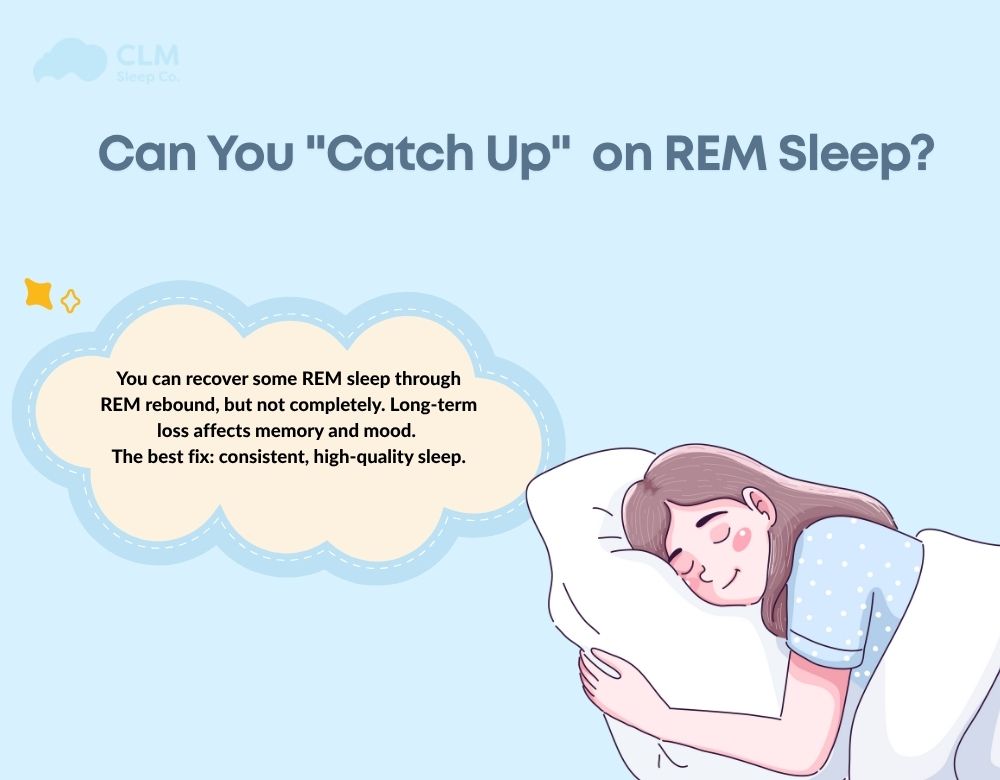 Consistent sleep beats catching up later.
