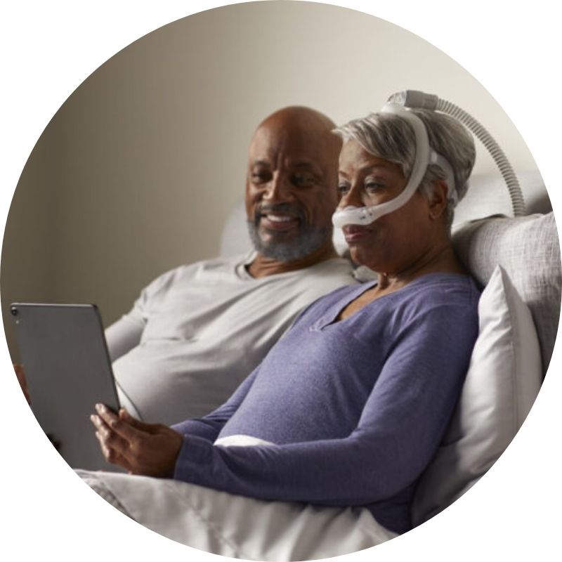 Sleep apnea home test